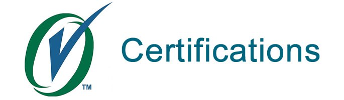 Certifications